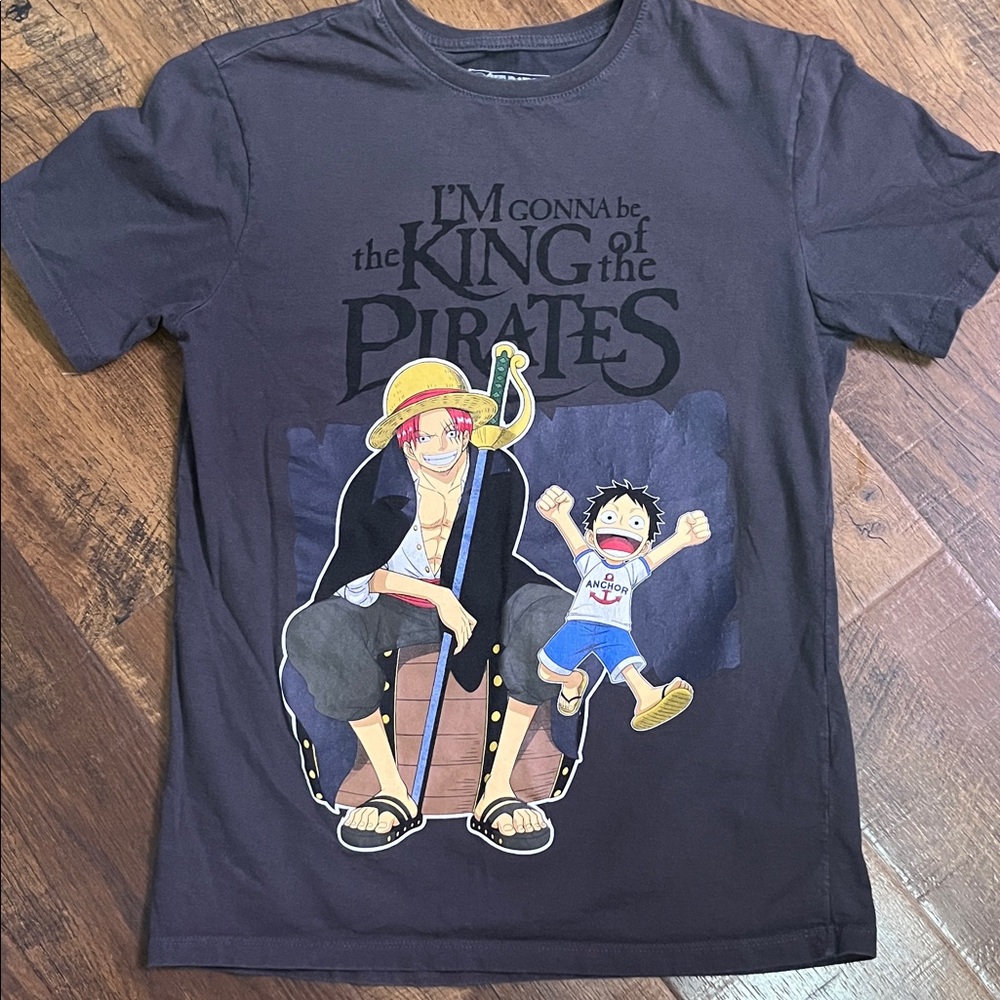 Onepiece Pirate Adventure T-Shirt - Black